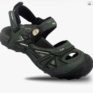 Gold Pigeon G3842 Toe Guard Unisex Outdoor Sandals Army Green EU44: M 11.5/12